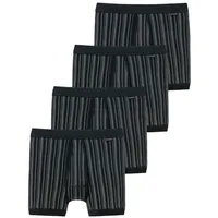 SCHIESSER Unterhose kurz Original Classics Feinripp in Schwarz | Gr.: 3XL