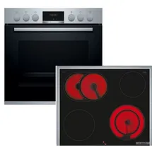 Bosch HND431CS62 Einbauherd Set Heißluft/Umluft