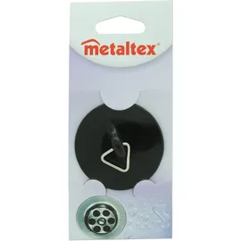 Metaltex Abflussstöpsel PVC Schwarz