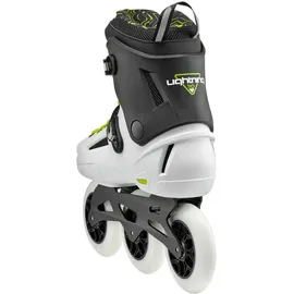 Rollerblade Lightning 110, Inline Skates für Männer, Urban Inliner, Weiss/Schwarz, 39/40