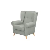 Max Winzer Ohrensessel Anton Flachgewebe 88 x 99 x 0 cm Grau