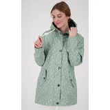 Regenjacke DEPROC ACTIVE "Friesennerz HALIFAX ANCHOR WOMEN" Gr. 46 (L), grau Damen Jacken auch in Großen Größen erhältlich