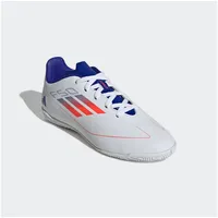 Adidas F50 Club Kids IN Cloud White / Solar Red / Lucid Blue 34