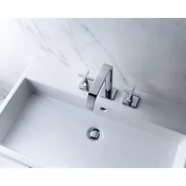 Hansgrohe Citterio E 3-Loch Waschtischarmatur Brushed Black Chrome