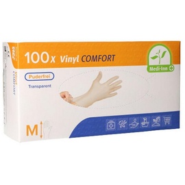 Papstar Medi-Inn+ "Handschuhe, Vinyl puderfrei Comfort Größe M 100 Stück(e)
