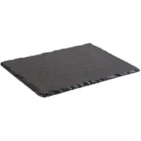 APS Naturschieferplatte, 26,5 x 20,5 cm, Materialstärke 6-9 mm,