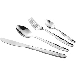 30 teilig Besteckset Elegant-Design Messer Gabel Löffel Teelöffel Mirror Motiv 3