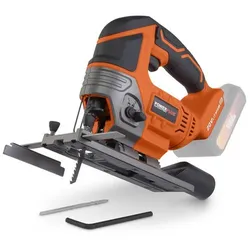 VARO POWDP25300 Powerplus Akku Stichsäge 20V mit Zubehör ohne Batterie und Ladegerät