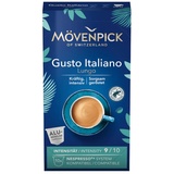 Mövenpick Kaffeekapseln GUSTO ITALIANO LUNGO Alukapseln 10 Stück 55g