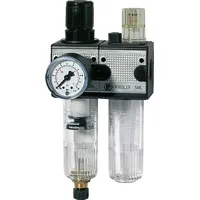 Riegler Wartungseinheit 2-tlg. »multifix«, mit PC-Behälter, BG 5, G