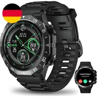 Smartwatch Herren Damen Mit Ki-Sprachassistent, 1,39" HD Fitnessuhr Mit Telefonf