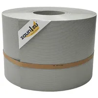 zaunzu® Sichtschutzstreifen 50 m grau Kunststoff