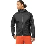 Salomon wasserdichte jacke salomon bonatti wp schwarz - S