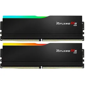 G.SKILL Ripjaws M5 RGB 32GB Kit DDR5-5200 CL40-40-40-83, on-die ECC 5200MHz 288pin DIMM