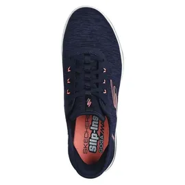 SKECHERS Go Walk 5 Relaxed Fit Slip-in Golfschuh, Marineblau/Pink, 37 EU