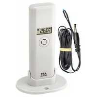 TFA Dostmann Thermo-Hygro-Sender TFA 30.3302.02.98 Pro Spezial mit Spezial-Temperatur-Kabelfühler