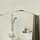 Sealskin Duschvorhangstange U-Form 90 x 90 x 90 cm grau