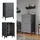 VitaliSpa Kinderkleiderschrank Ajaton 70 x 120,6 cm Spanplatte grau