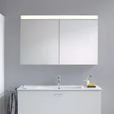 Duravit Uni-Spiegelschrank Good Version 101x76x14,8cm, 2 Türen, LED
