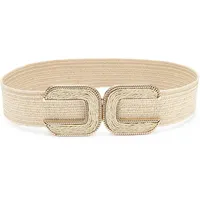 LASCANA Taillengürtel Materialmix beige 105