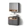 livinity® Temo 2-tlg. Anthrazit