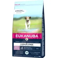 Eukanuba Grain Free Puppy für Welpen kleiner/mittelgroßer Rassen mit Seefisch 3 kg