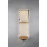 Mirrors and More »Leonie«, mit integriertem LED Backlight schwarz