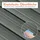 Sekey Sichtschutzmatte PVC 100 x 400 cm Hellgrau
