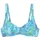 SUNSEEKER Bügel-Bikini-Top Damen türkis bedruckt Gr.36 Cup B