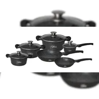 Platinum cofi1453® Topf-Set 10-tlg. Kochtopf