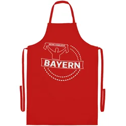 multifanshop Grillschürze - Bayern - Meine Fankurve - Druck weiß - Schürze