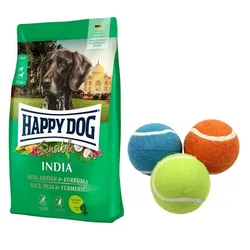 Supreme India, 10 kg, vegetarisches Essen + Schwimmender Tennisball 1 Stück GRATIS!