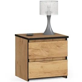 home collective Highboard 40 x 40 x 35 cm Eiche beige
