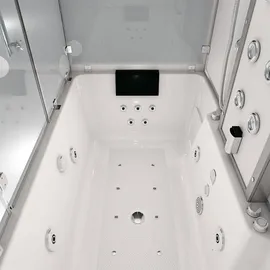 SeniorBad Kombination Badewanne Dusche 180 x 100 cm (K80-WS-EH-C-EC-EA)