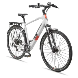 Telefunken Trekking E-Bike Elektrofahrrad 28 Zoll 8-Gang Kettenschaltung Heckmotor 250W 417,6Wh Akku Pedelec XT490 Herren