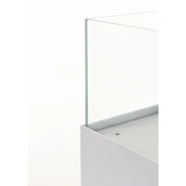 Vivanno Windlicht-Säule 25 x 25 x 100 cm Weiß