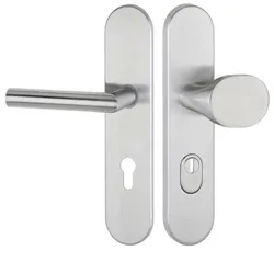 Schutzbeschlag Wechselschutz-Garnitur 72mm ZA Edelstahl 36-53 1400.76.WG.ES1