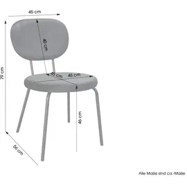 byLIVING Esszimmerstuhl Stack | Gr.: onesize