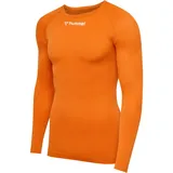 hummel Comfort 2.0 Langarm-baselayer - Orange Tiger - S