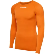 hummel Comfort 2.0 Langarm-baselayer - Orange Tiger - S