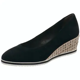 TAMARIS Damen Keilpumps, Frauen Pumps,TOUCHit-Fußbett,Pass-Form,Pflege-leicht,qualitaet,robust,stabil,trage-Komfort,Trend,weich,Black,41 EU - 41 EU