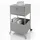 Floordirekt Concept Epure MK-145 Regal 40 x 40 x 69 cm Grau