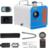 Dieselheizung 8.3KW, tragbare blaue Diesel-Luftheizung 12V/24, All-in-One-Dieselheizung mit Fernbedienung und LCD-Panel-Steuerung für Autos, Lastwagen, Wohnmobile und den Innenbereich
