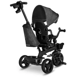 lionelo Dreirad mit Schubstange für Kinder ab 1,5 bis 5 Jahre, drehbarer Sitz, Magnesium-Rahmen, wartungsfreie Gummiräder, freies Rad, abnehmbares Vordach, 55 x 80 x 56 cm