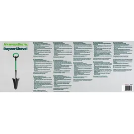 Hammersmith RayzerShovel - Spaten mit Wurzelsäge für harte, steinige Böden