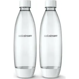 Sodastream Fuse Flasche weiß 1,0 l 2 Stück