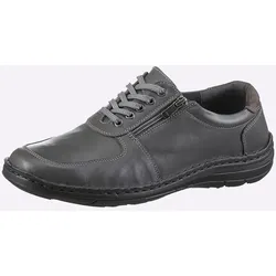 Schnürschuh CLASSIC, Herren, Gr. 40, grau, Leder, Glattleder, Glattleder, sportlich, Schuhe