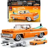 Hot Wheels Brick Shop Elite Series Custom 62 Chevy Bausatz 858-tlg. JFT20