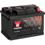 Yuasa YBX3075 Autobatterie 60 Ah T1 Zellanlegung 0 (12 V, 60 Ah)