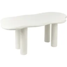 Beliani Esstisch Ondle Cremeweiß 188 cm 94 cm